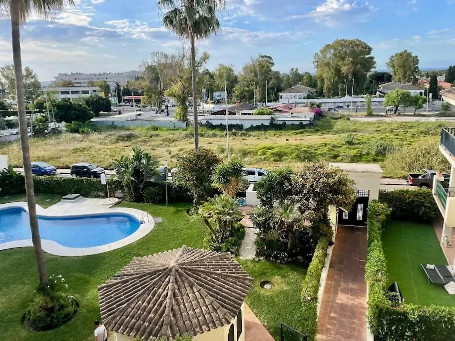 Apartment Moderno Apartamento Con Terraza Y Vista Al Mar A 5 Min Pto. Banus Marbella